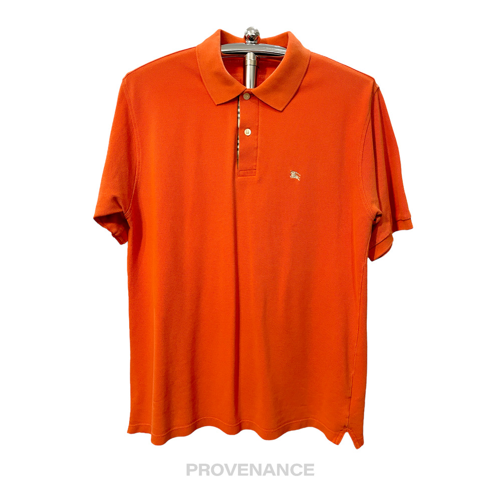 🔴 Burberry Polo - Nova Check Orange